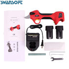 WS-808 Electric Pruning Shears with 2 Batteries Battery Power Pruners Cordless Electric Scissors