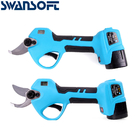 SWANSOFT Electric Battery Cordless pruning shear power display electric pruner shear