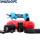 SWANSOFT Gardening Scissors Electric Pruning Shear With HD Digital Display