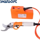 SWANSOFT Electric Pruning Shear Electric Li-Ion Battery Pruning Shear
