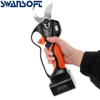 SWANSOFT Rechargeable Electric Pruning Shears Powered Sharp Gardening Shears