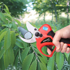 SWANSOFT Electric Pruning Shears Garden Use With Finger Protection