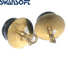 brass scupper plugs for sealing the scupper holes for spill oil or pollution liquids Thickness of copper plate 3mm