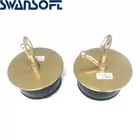 brass scupper plugs for sealing the scupper holes for spill oil or pollution liquids Thickness of copper plate 3mm